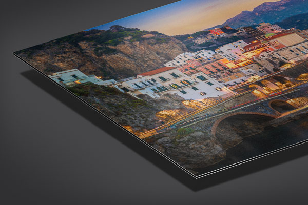 Metal Print | Night in Atrani at the Amalfi Coast