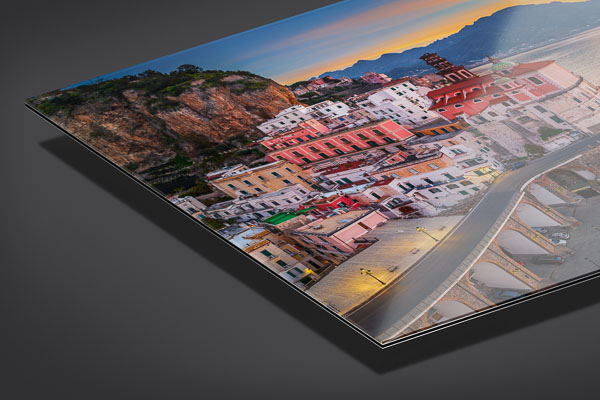 Acrylic Glass | Sunrise in Atrani at the Amalfi Coast