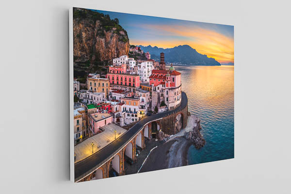 Canvas | Sunrise in Atrani at the Amalfi Coast