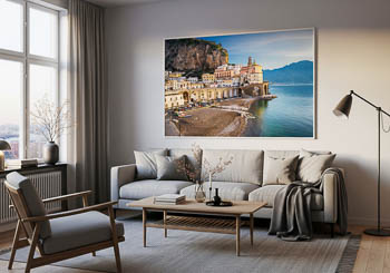 Wandbild | Atrani an der Amalfiküste