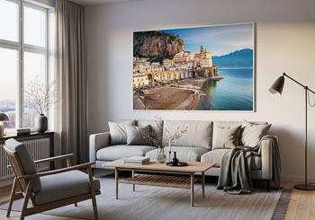 Wandbild | Atrani an der Amalfiküste