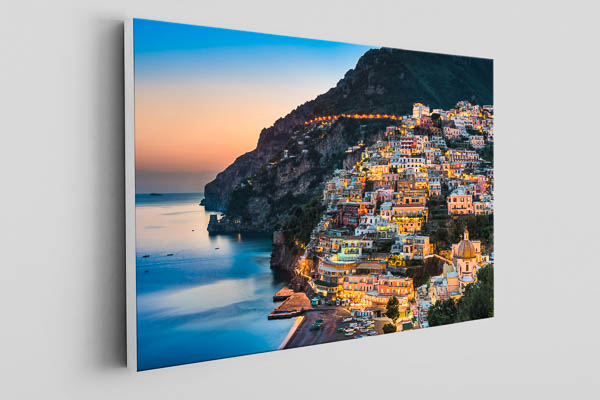 Canvas | Sunset in Positano at the Amalfi Coast