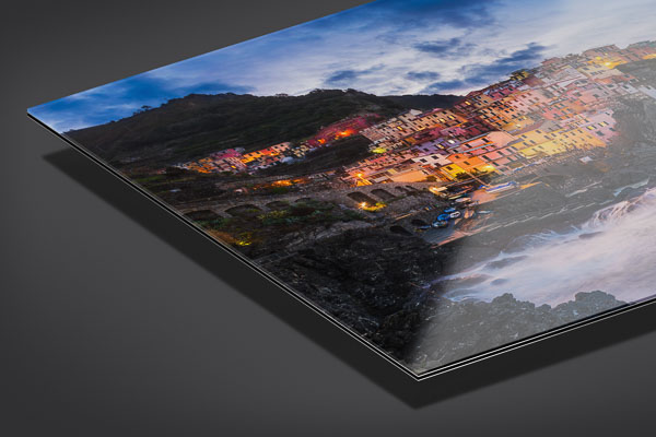 Acrylic Glass | Manarola in Cinque Terre at night