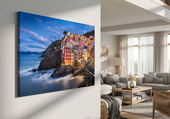 Wall Art | Riomaggiore in Cinque Terre by night