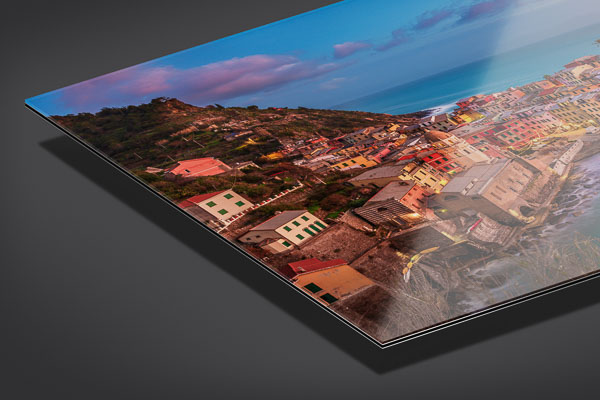 Acrylglas | Abends in Vernazza in Cinque Terre