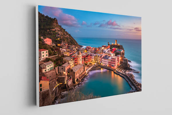 Leinwand | Abends in Vernazza in Cinque Terre