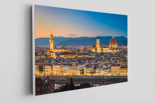 Leinwand | Skyline von Florenz zum Sonnenuntergang