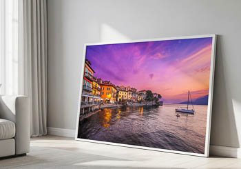 Wandbild | Varenna am Comer See