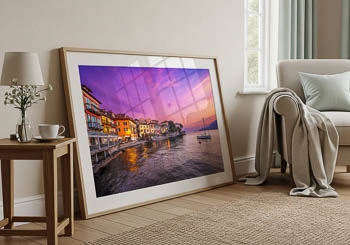 Wandbild | Varenna am Comer See