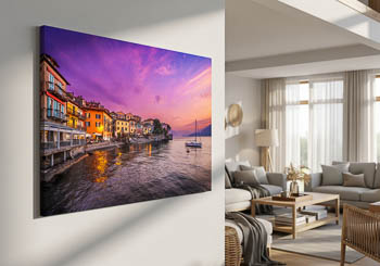 Wandbild | Varenna am Comer See