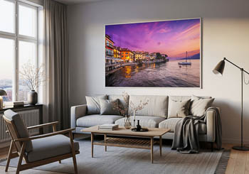 Wandbild | Varenna am Comer See