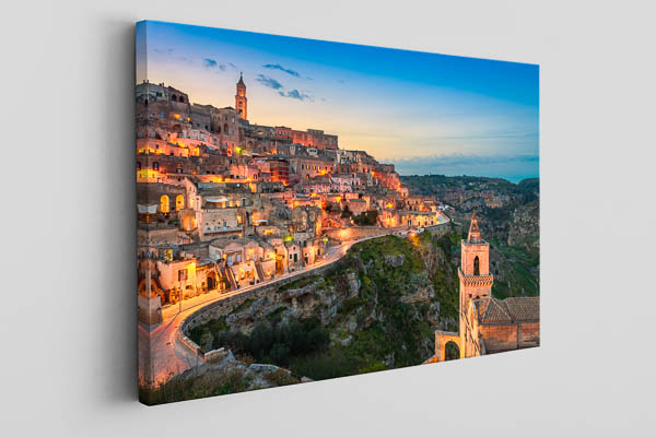 Canvas | Sunset in Matera