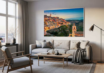 Wandbild | Sonnenuntergang in Matera