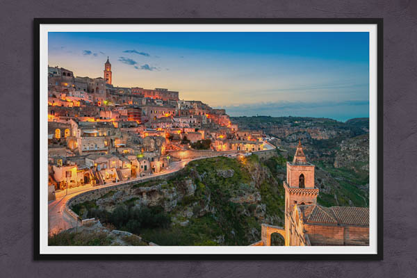 Fine Art Print | Sunset in Matera