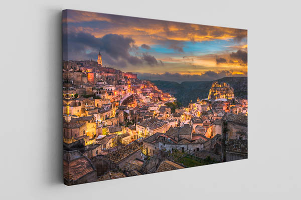 Canvas | Sunrise in Matera