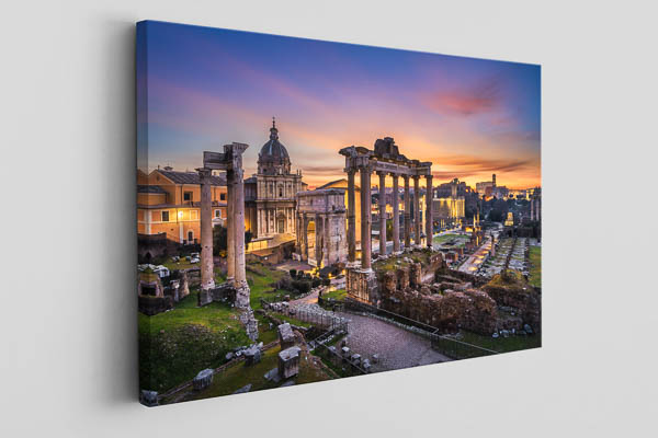 Canvas | Sunrise at the Roman Forum