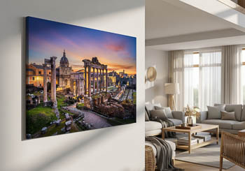 Wandbild | Sonnenaufgang am Forum Romanum