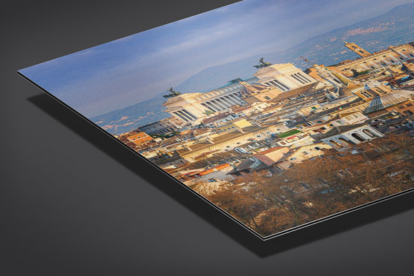 Metal Print | Historic skyline of Rome