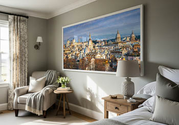 Wall Art | Historic skyline of Rome