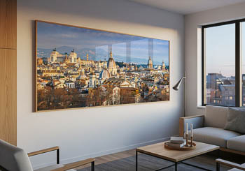 Wall Art | Historic skyline of Rome