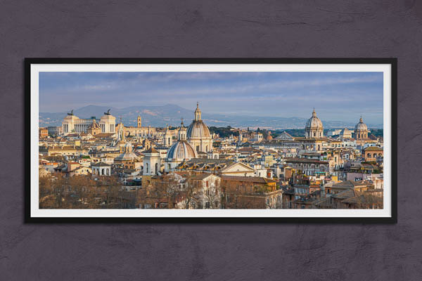 Fine Art Print | Historic skyline of Rome