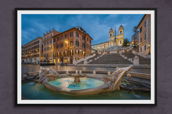 Poster / Kunstdruck | Spanische Treppe in Rom