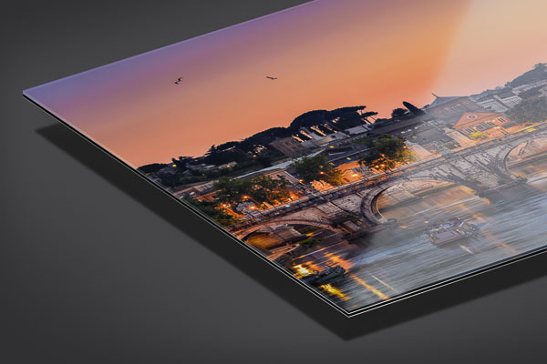 Acrylic Glass | Sunset at Basilica St Peter in Rome