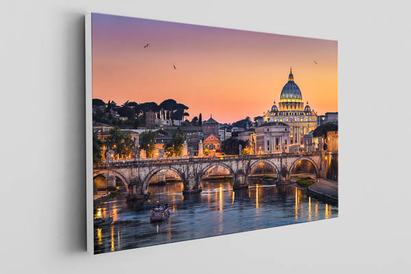 Canvas | Sunset at Basilica St Peter in Rome