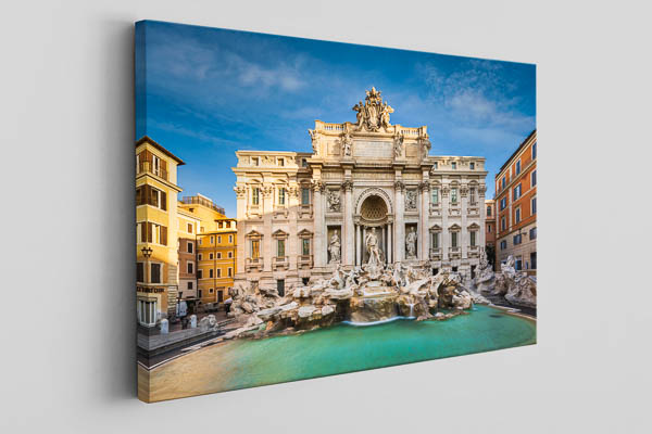 Canvas - Trevi Fountain in Rome