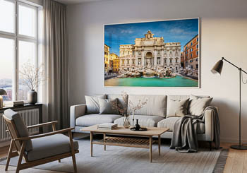 Wandbild | Trevi-Brunnen in Rom