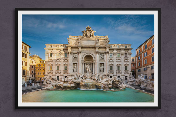 Fine Art Print | Trevi Fountain in Rome