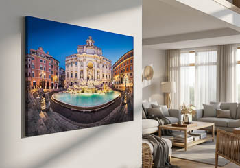 Wall Art | Trevi Fountain in Rome by night