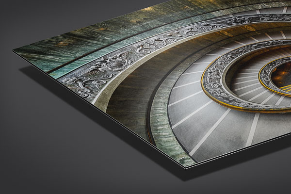 Metal Print | Bramante staircase in Vatican