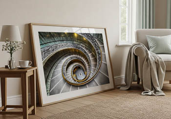 Wall Art | Bramante staircase in Vatican