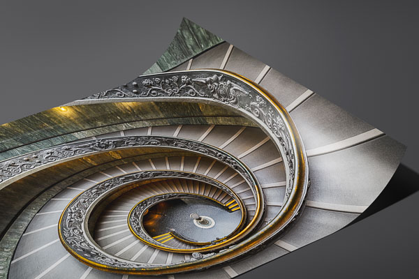 Fine Art Print | Bramante staircase in Vatican