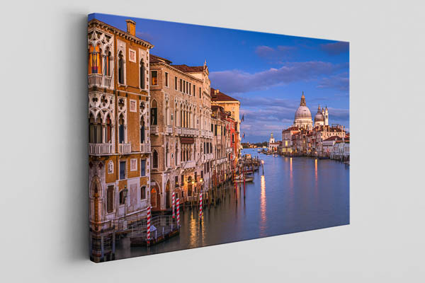 Canvas | Grand Canal in Venice at night