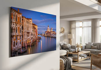 Wall Art | Grand Canal in Venice at night