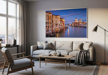 Wall Art | Grand Canal in Venice at night