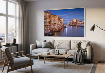 Wandbild | Grand Canal in Venedig bei Nacht