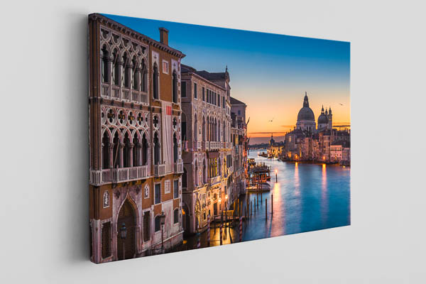 Canvas | Sunrise at the Grand Canal in Venice