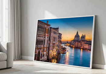 Wall Art | Sunrise at the Grand Canal in Venice