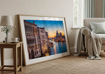 Wall Art | Sunrise at the Grand Canal in Venice