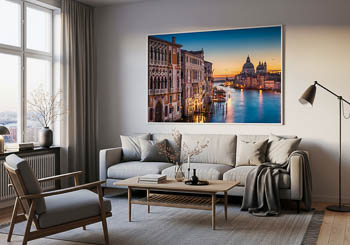 Wall Art | Sunrise at the Grand Canal in Venice