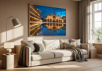 Wall Art | Piazza San Marco in Venice at night