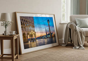 Wall Art | San Marco square in Venice at night