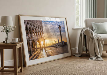Wall Art | Sunrise at the San Marco square in Venice