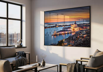 Wandbild | Skyline von Venedig zum Sonnenuntergang