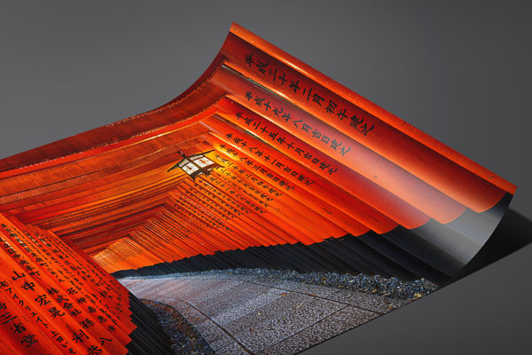 Kunstdruck / Poster | Fushimi Inari-Schrein in Kyoto