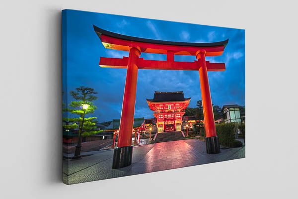 Leinwand | Fushimi Inari Taisha-Schrein in Kyoto