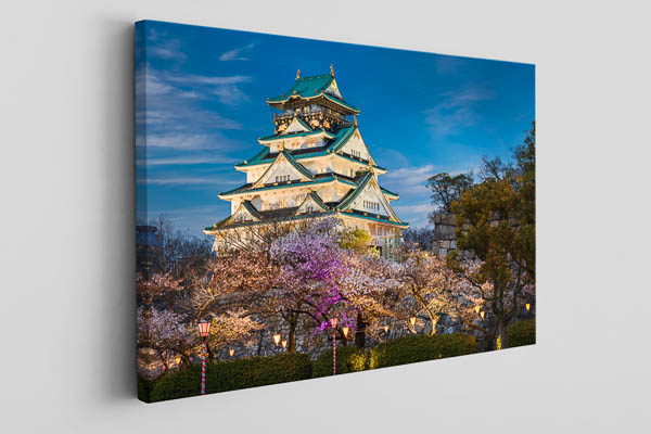 Leinwand | Schloss von Osaka, Japan